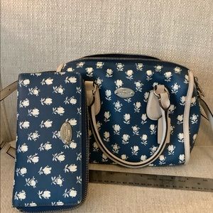 Coach bag and Wallet set